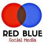 Red Blue Social Media